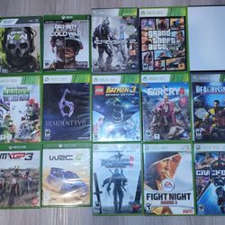 Xbox Series X And One And 360 Games