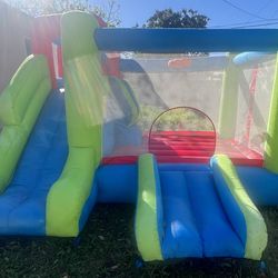 USED bestway inflatable bounce house jumper