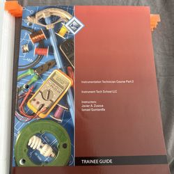 Instrumentation Technician NCCER books
