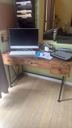 Wooden desk school office like new