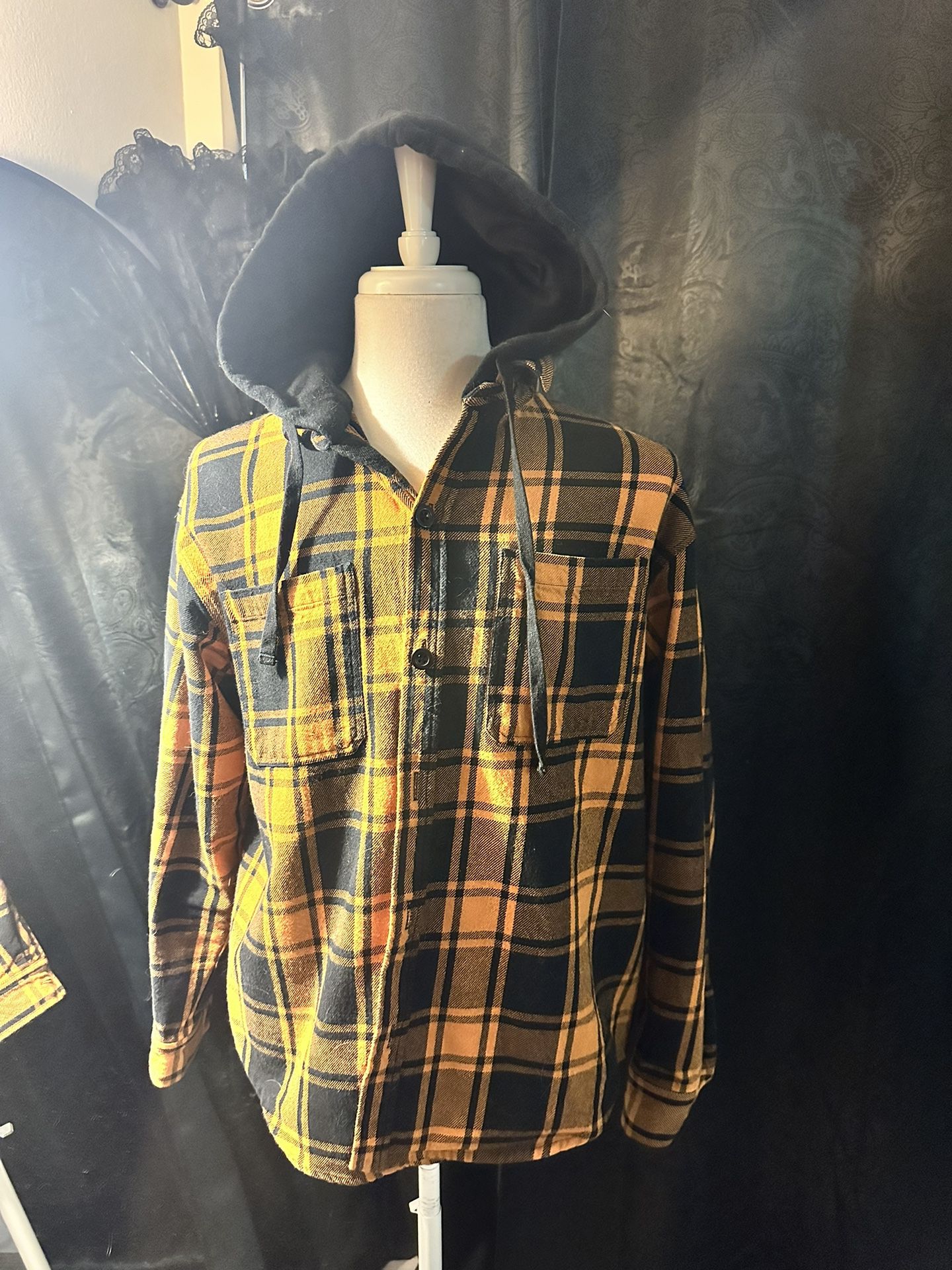Hooded Shirt/ Jacket