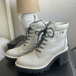 Marc Fisher Kini Leather Platform Boot 