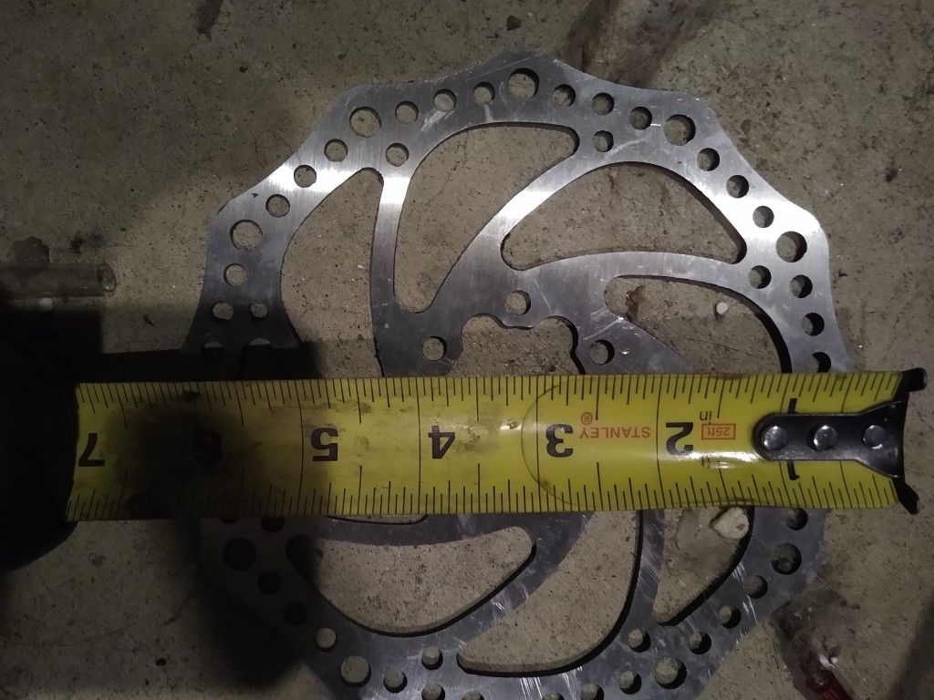 Caliper Brake Set With Rear Adapter. 150mm..