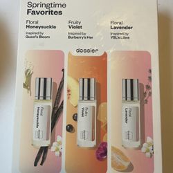 Dossier Springtime Perfume Trio Set - 3pc