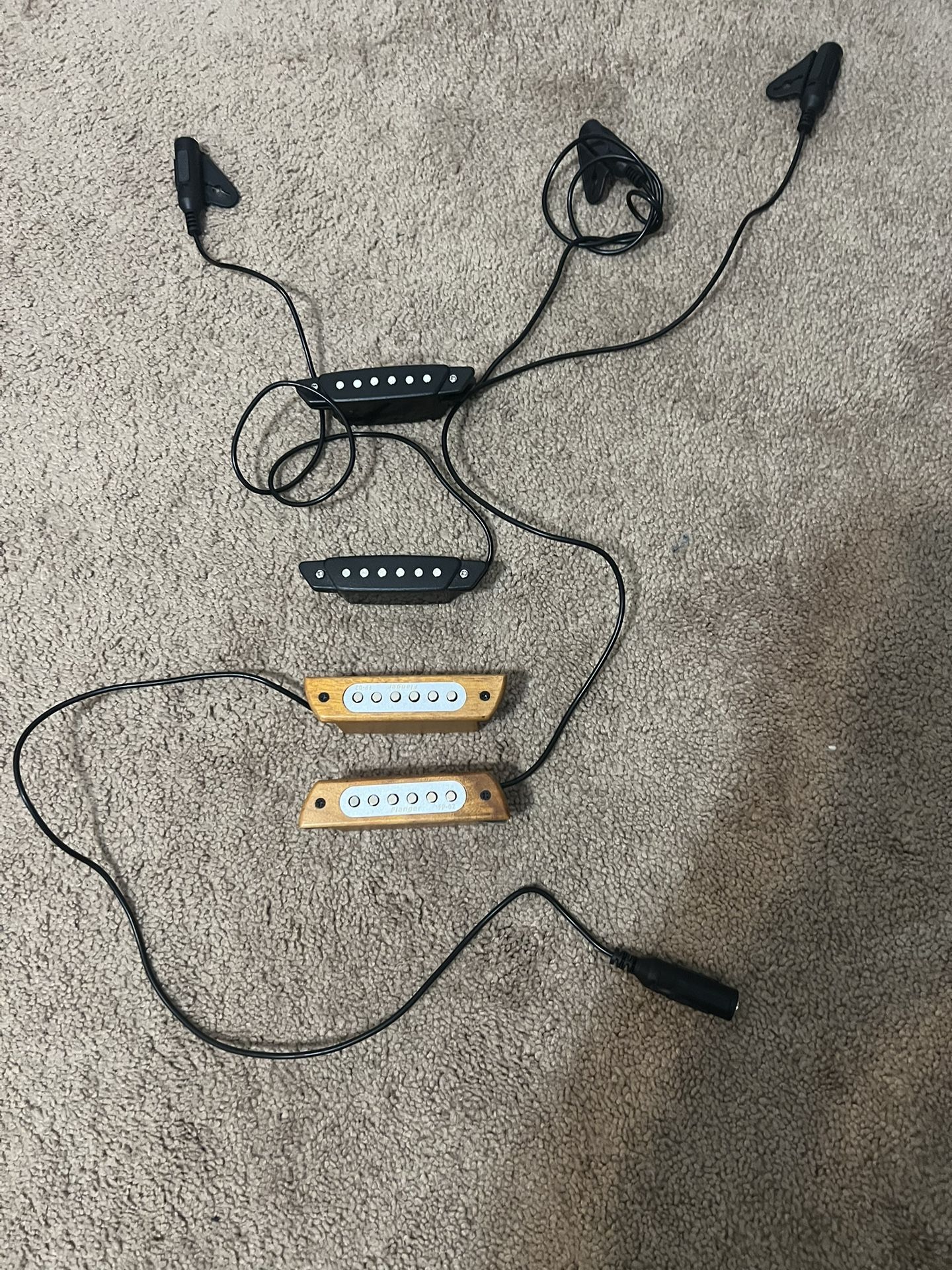 Acoustic Guitar In Hole Pickups