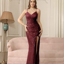 Long Dress Split Thigh 