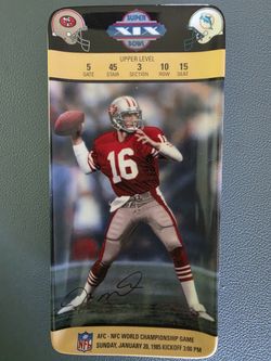 Joe Montana Collector Plates