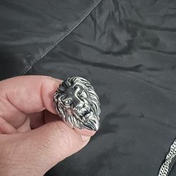 🪲🪲 Beautiful  lion ring