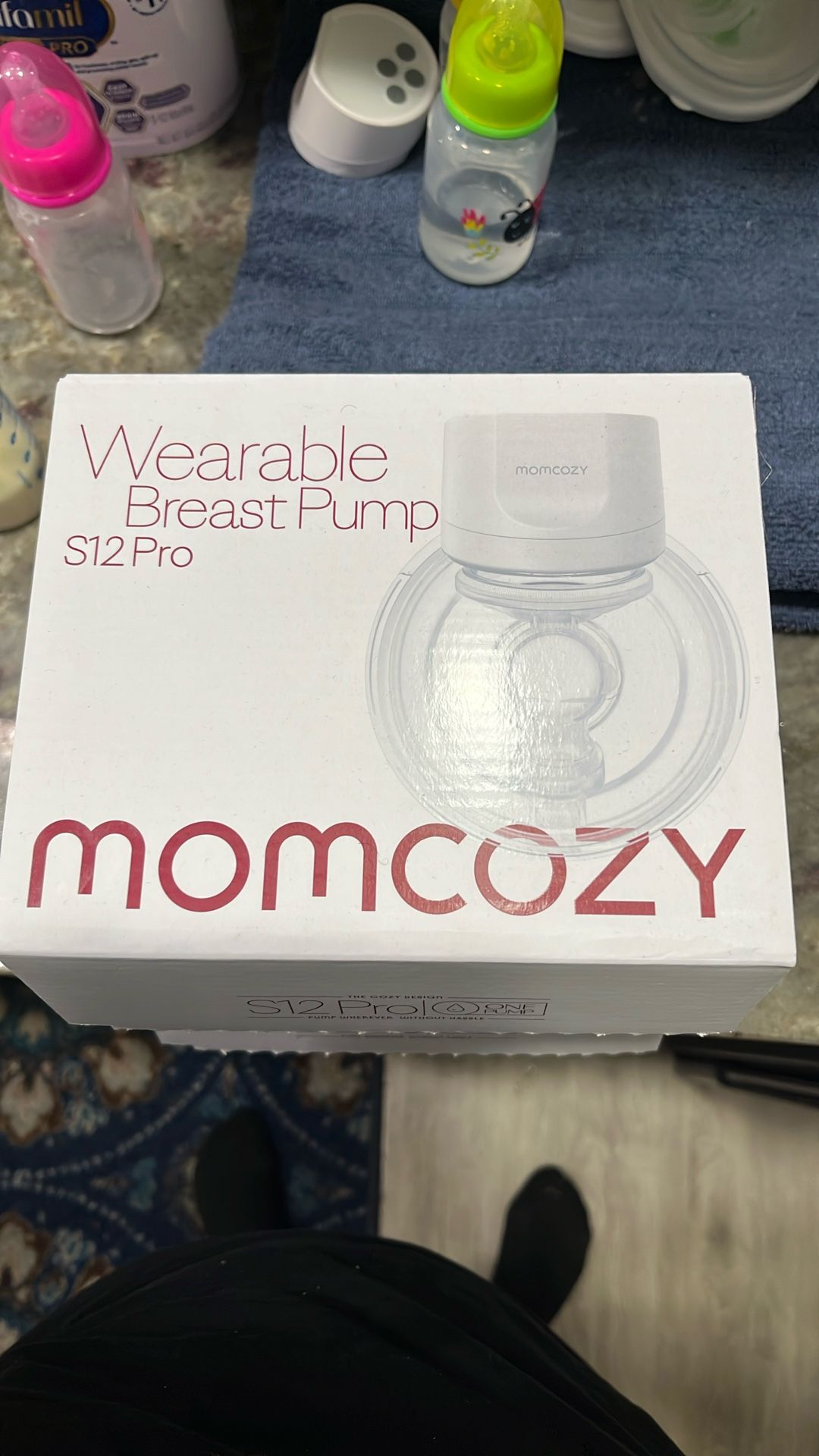 MOMCOZY Wearable Breast Pump S12 Pro