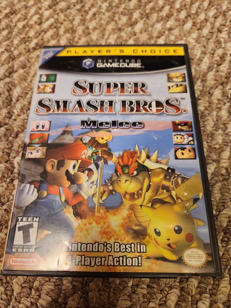 Smash Bros Melee Gamecube Nintendo