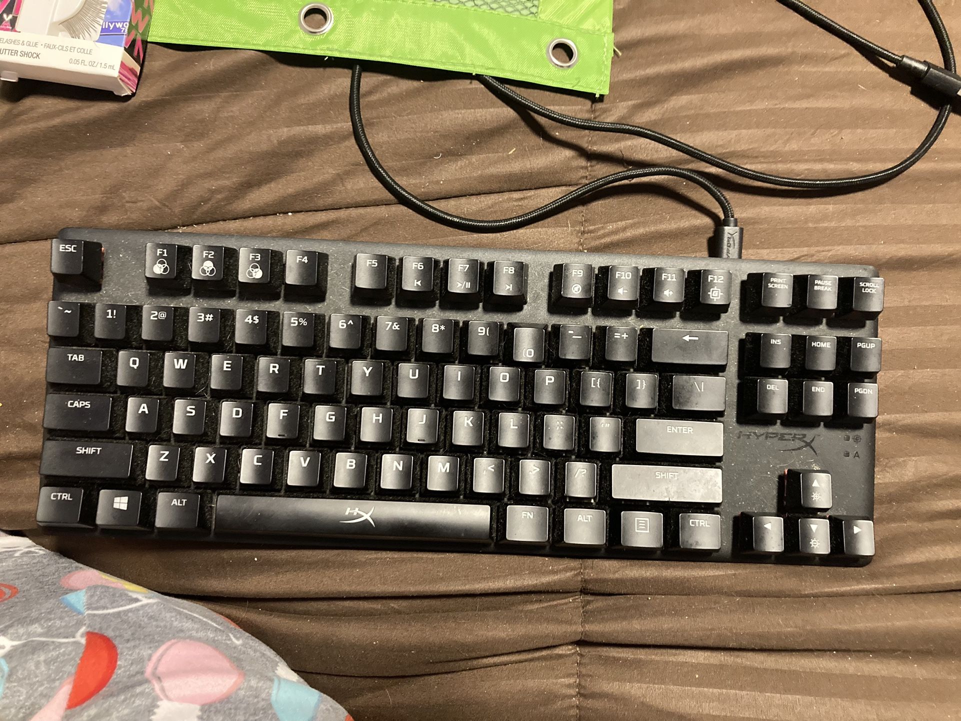Hyper X Gaming Wired Keyboard. With Lights