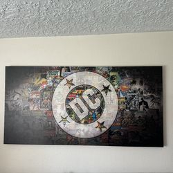 DC Comics Canvas Art BIG