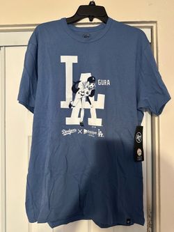 LA Dodgers Holo Live Gawr Gura T-Shirt (Large)