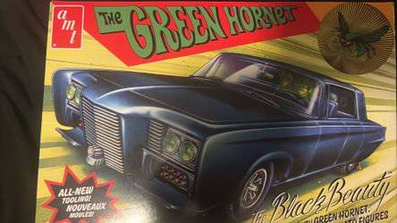 vintage green hornet car model