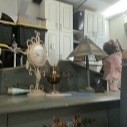 Vintage desk with chair