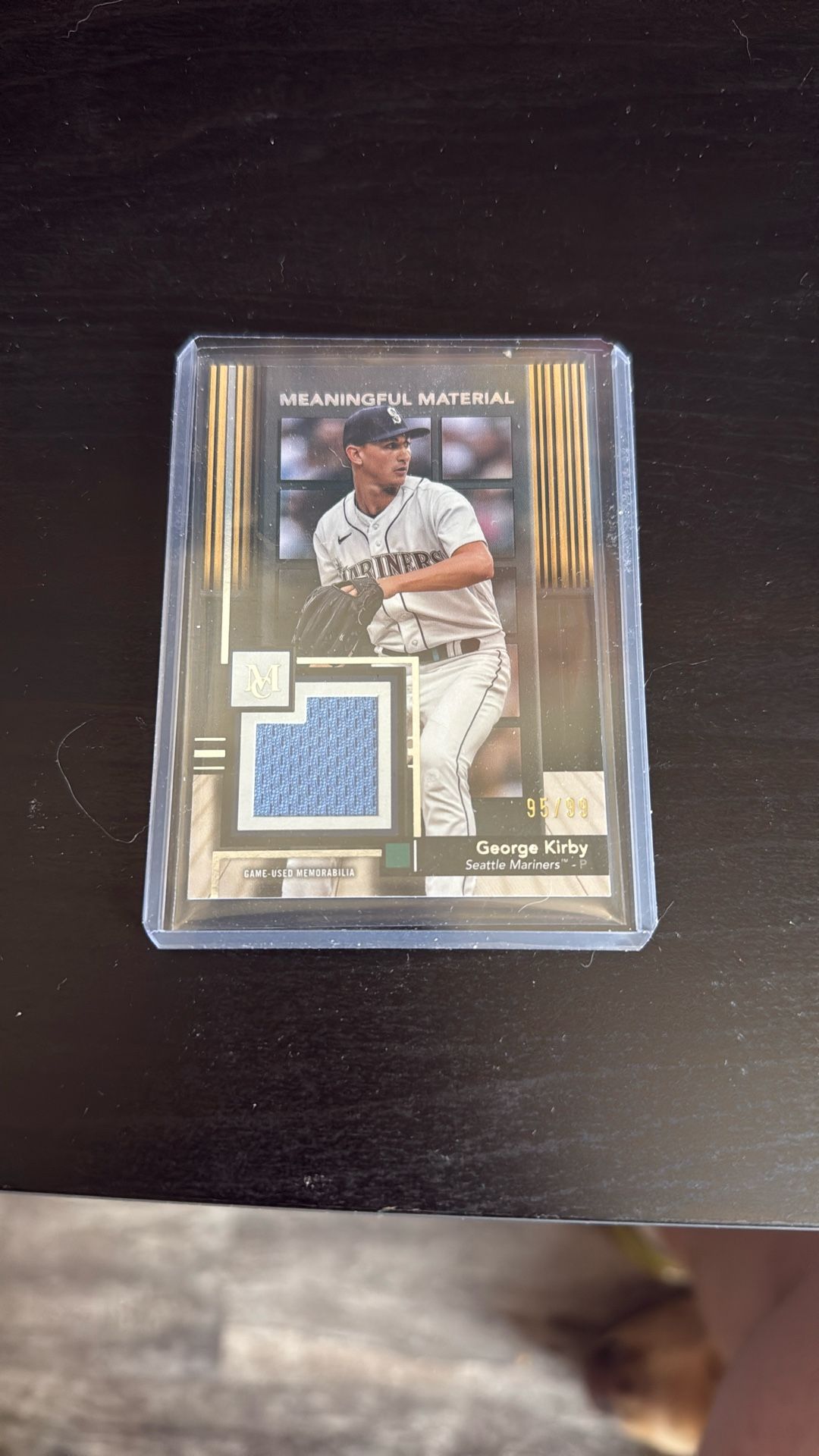 2024 Topps Museum Collection Meaningful Material Relics /99 George Kirby