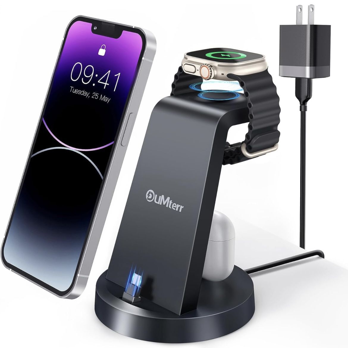 3 In 1 Charging Station For Apple Devices 