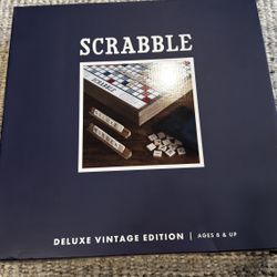 Scrabble Deluxe Vintage Edition