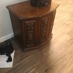 Small Antique Wooden Dresser 