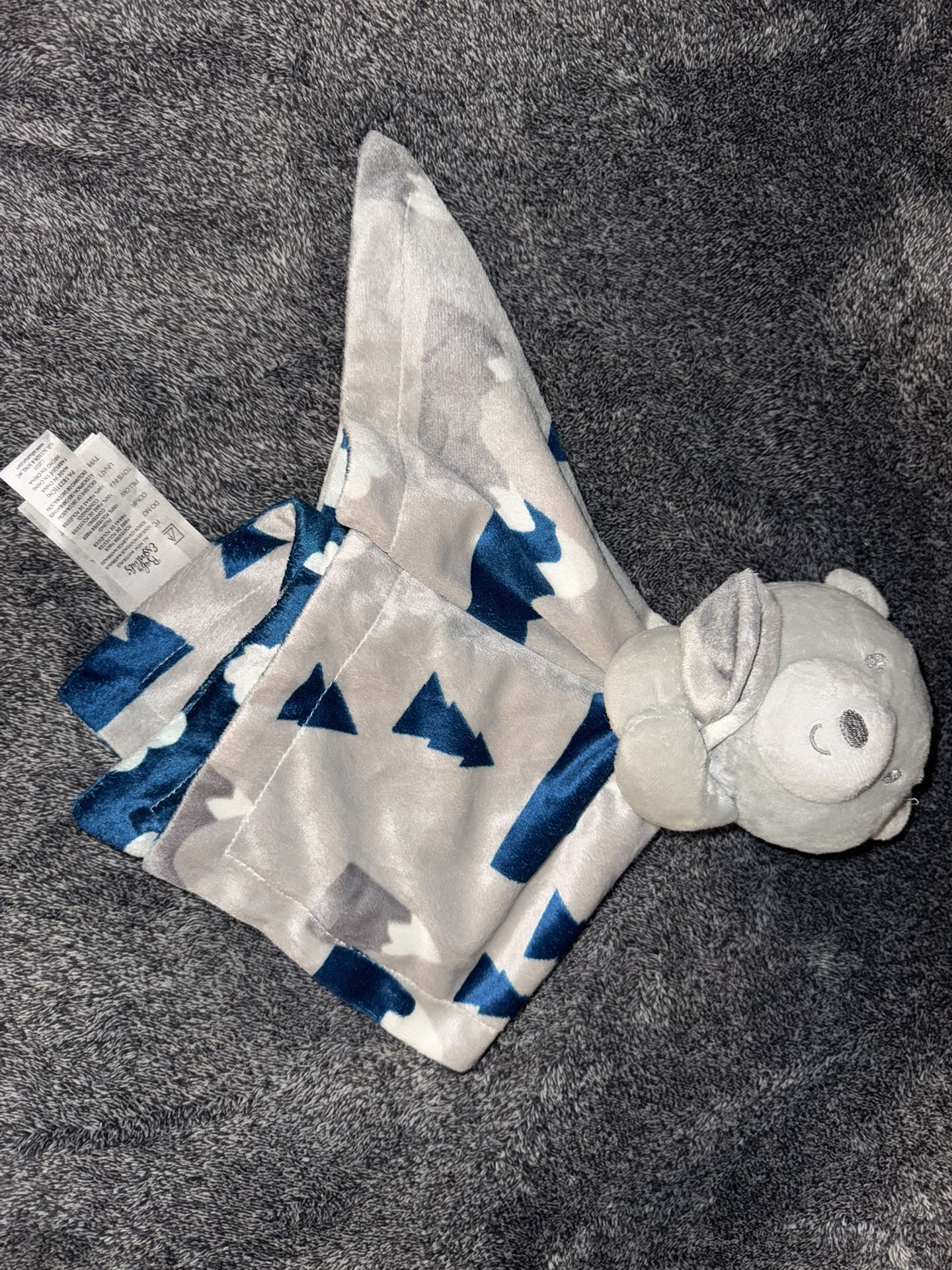 Baby Essential Bear Toy Mini Blanket