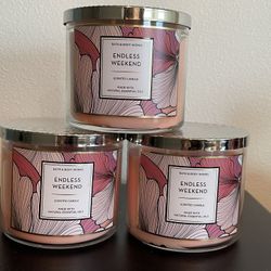 Brand New B&BW 3 Wick Candles