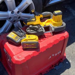 Band Saw With Battery 20 V + Battery 9 Flex Volt And Charger