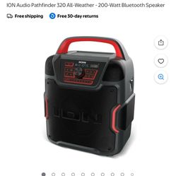 ION Audio Pathfinder 320 All-Weather - 200-Watt Bluetooth Speaker