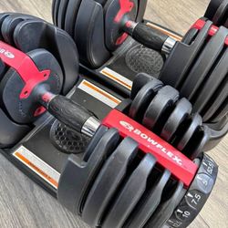 Pair Of 522 Bowflex Dumbbells 