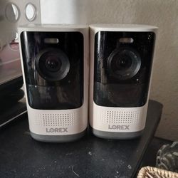 (2) Lorex Security Cameras
