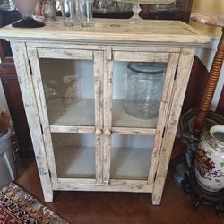 RUSTIC 2-DOOR ACCENT SIDEBOARD CABINET