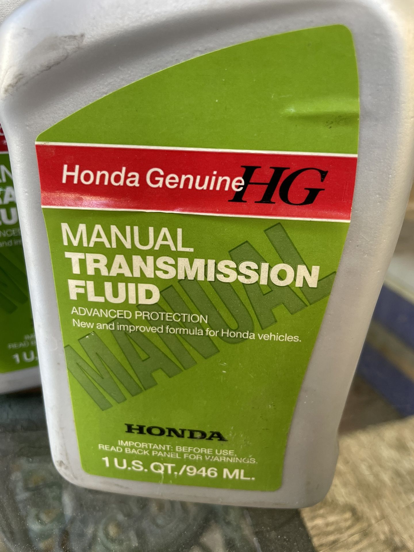 Genuine Honda Manual Transmission Oil