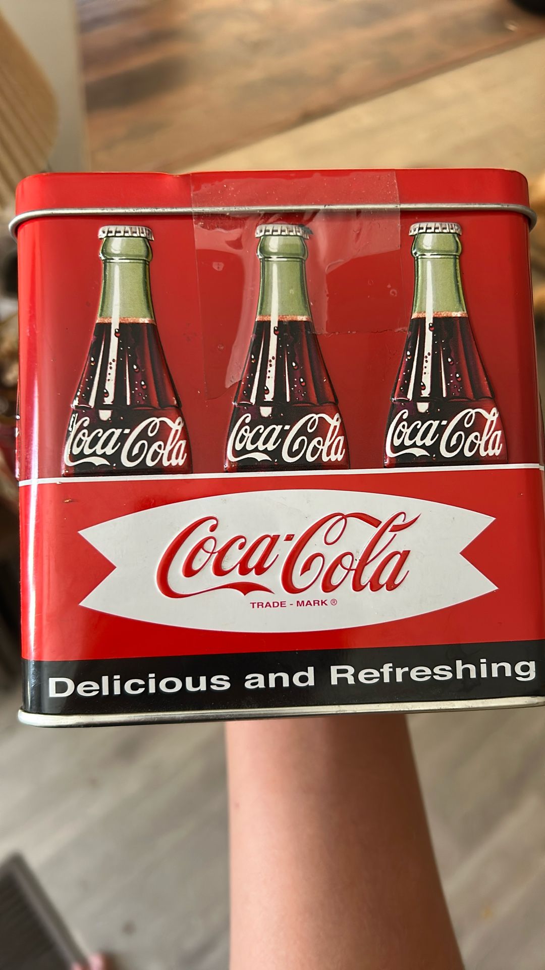 Old Coca Cola Storage/antique Set
