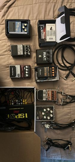 Guitar Effects Stomp Box Pedals Pedalboard Rack Unit