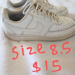 White Nikes 