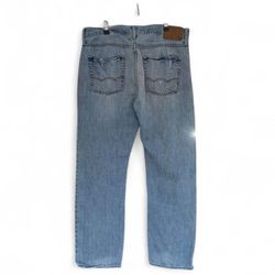 Y2K American Eagle Straight Wide Denim