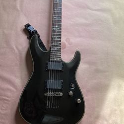 Schecter Damien Elite Diamond Series Made in Korea Black