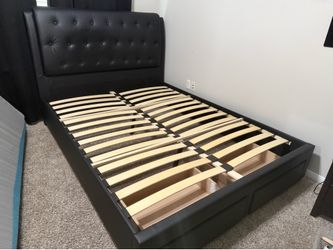 Bed Frame and Mattress - Price Negotiable