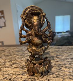 Very Rare Bronze Ganesha Sculpture