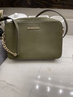 Olive Or Army Green Colored Michael Kors Purse
