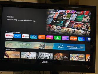 Flat Screen TV with Wall Mount