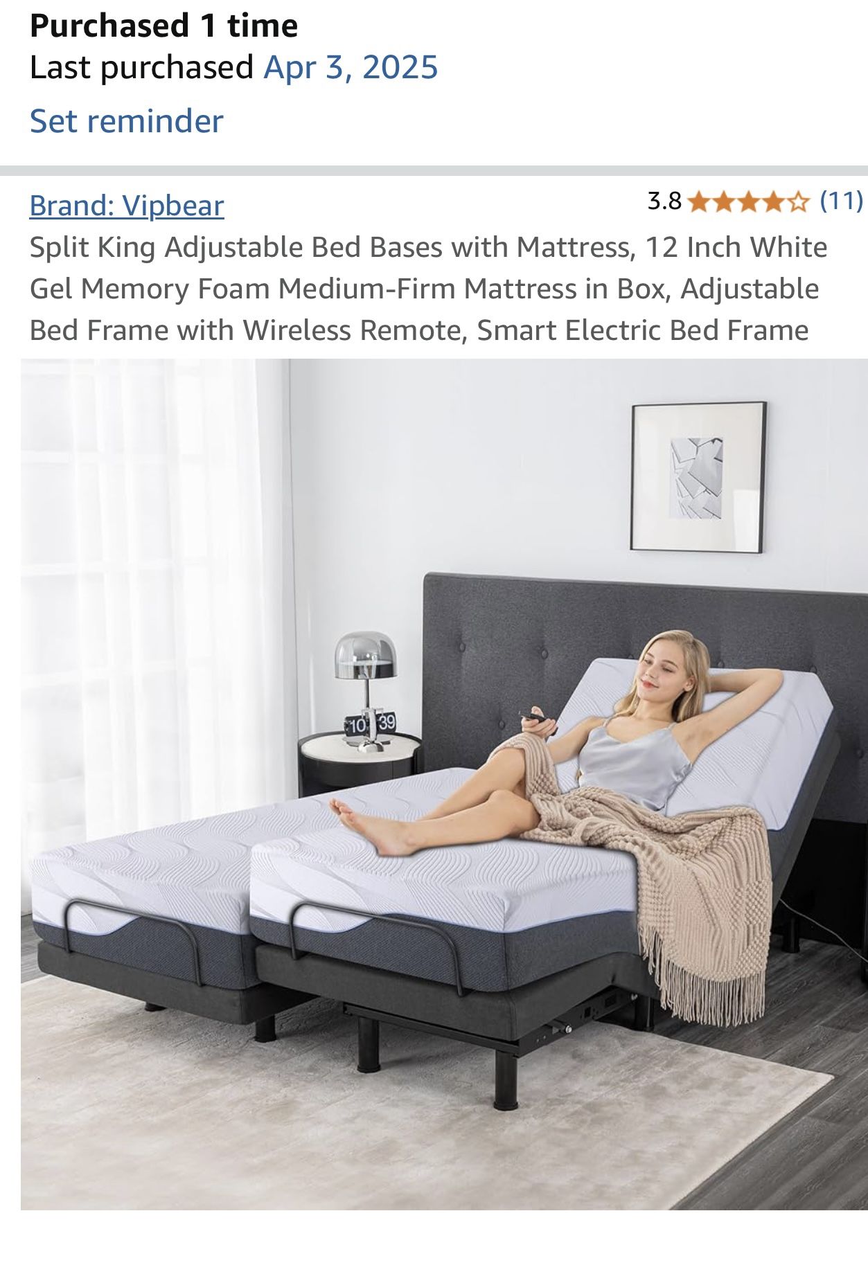 Split King Bed