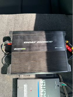 Sound system amp