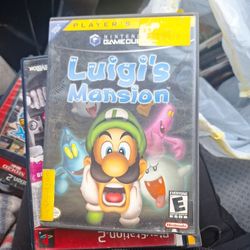 Luigi Mansion Nintendo Gamecube