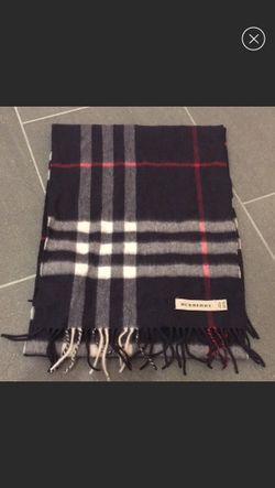 Burberry classic check cashmere scarf