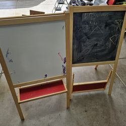 Chalkboard And Easel