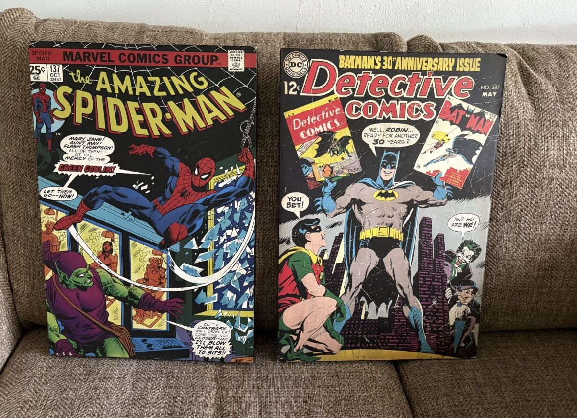 Marvel wall hangings