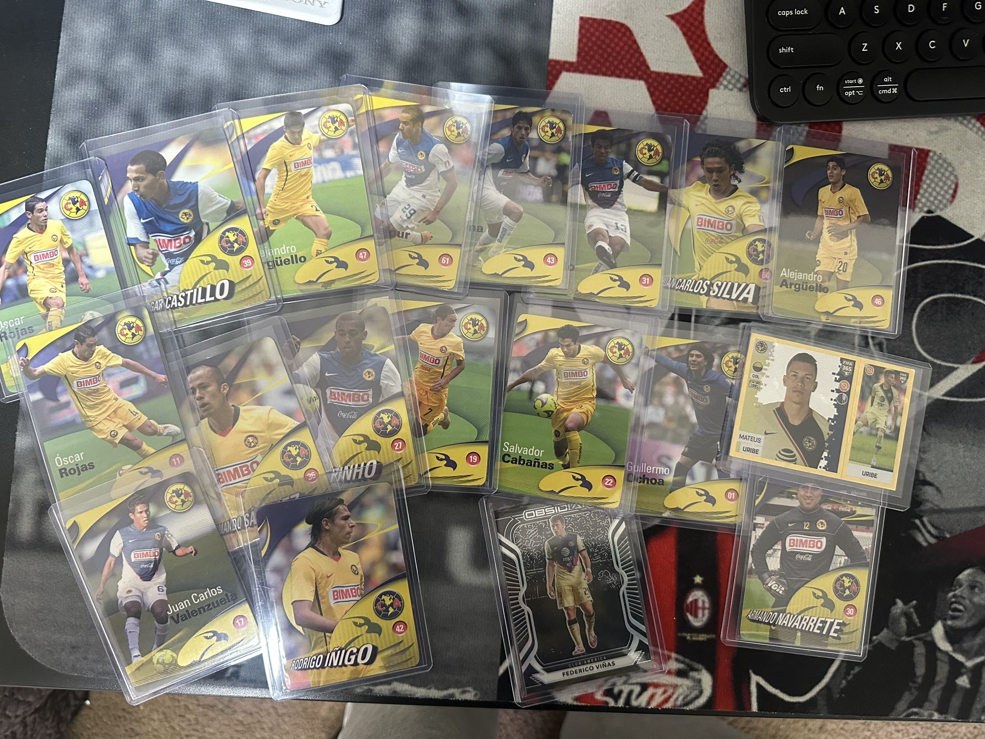Club America Card Lot