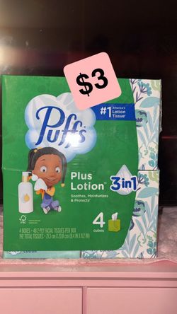 Puffs plus lotion