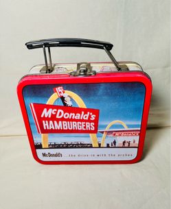Mc Donald’s small tin lunch box