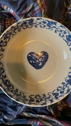 Heart  FolkCraft Dishes by Tienshan